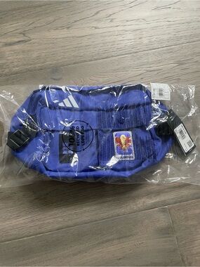 adidas Royal Blue Waist Pack with Black Strap